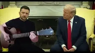 Thumbnail: Zelensky and Trump - APT guitar cover