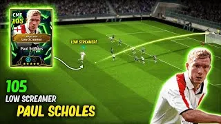 Thumbnail: FREE Paul Scholes 105🔥( First Impression)– Low Screamer Is BROKEN!🤯eFootball 2026