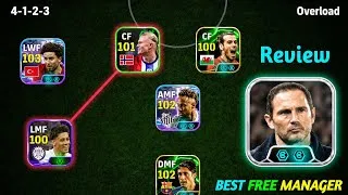 Thumbnail: FREE FRANK LAMPARD DOUBLE BOOSTER MANAGER REVIEW! 😱 89 Overload + Link-Up Play | eFootball 2027™