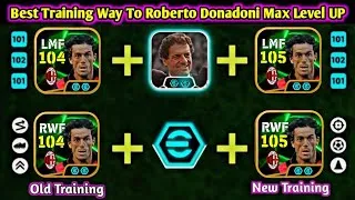 Thumbnail: Roberto Donadona efootball Best Training Guide || efootball 