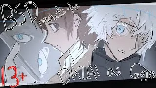 Thumbnail: Bungo Stray Dogs react to Dazai as Gojo, Fyodor as…. | BSD x JJK | 13+ | PART 1 