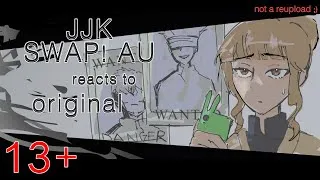 Thumbnail: Swap AU! Jujutsu Kaisen reacts to original | Curse user Gojo | 13+