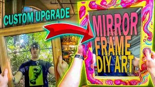 Thumbnail: DIY Mirror Frame Makeover with Acrylic Paint!