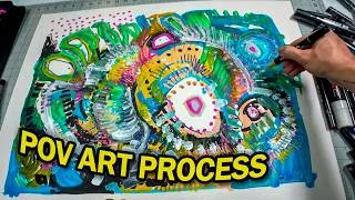 Thumbnail: Paint Pen Painting: First Person View w/ Live Commentary