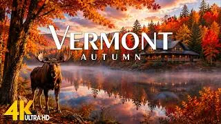 Thumbnail: 🍂 Vermont in 4K UHD - The Most Beautiful Autumn Scenery in Vermont | Scenic Relaxation Film
