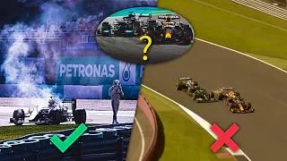 Thumbnail: Every race Lewis Hamilton SHOULD and SHOULD NOT have won