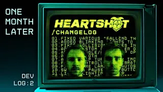 Thumbnail: The 69 Changes We’ve Made to Our VR Game in its First Month Post-Launch | HEARTSHOT Devlog 2
