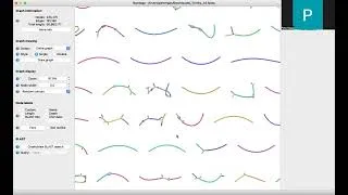 Thumbnail: (3) Computational Biology, Bioinformatics: Bandage De novo graph from Trinity transcriptome assembly