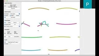 Thumbnail: (2) Computational Biology, Bioinformatics: Bandage De novo graph from Trinity transcriptome assembly