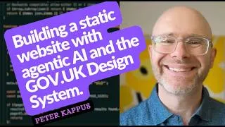 Thumbnail: How I built a public sector AI tools catalogue with agentic AI, the GOV.UK frontend, 11ty, and a CSV