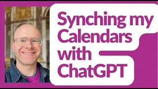Thumbnail: Syncing two Google calendars with Google Apps Script and ChatGPT