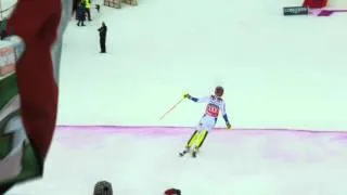 Thumbnail: Frida Hansdotter - Lienz 2015 (fanview from the stands)