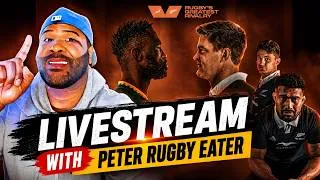 Thumbnail: Livestream: The Greatest Rivalry with Peter Rugby Eater