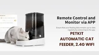 Thumbnail: PETKIT Automatic Cat Feeder | 2.4G Wi-Fi | App Control | Triple Fresh-Lock System | Up to 10 Meals