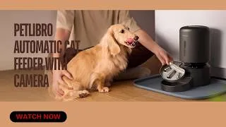 Thumbnail: PETLIBRO Automatic Cat Feeder with Camera | 1080P HD Night Vision | 5G Wi-Fi | 2-Way Audio