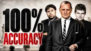 Thumbnail: Stockfish would not complain - Perfect Chess Games With 100% Accuracy | Alekhine, Carlsen, Nakamura
