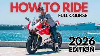 Thumbnail: How to Ride a Motorcycle for Beginners (Complete Course) | Motorcycle Mastery Foundations