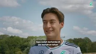 Thumbnail: George Russell SURPRISES the PETRONAS interns