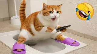 Thumbnail: Try not to laugh 😹 Ultimate funny cats compilation 2026 🐱