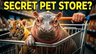 Thumbnail: The VIRAL Secret Pet Store: PART 6 🛒😱 (Panda, Dolphin, Tiger) Compilation
