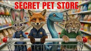 Thumbnail: The VIRAL Secret Pet Store 🛒🐾 Zootopia 2 Edition: Part 2 (Judy Hopps, Nick Wilde, Garry & More!)