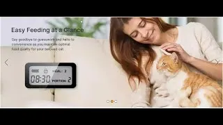 Thumbnail: Tailored Nutrition for Your Fur Baby   VOLUAS Cat Feeders