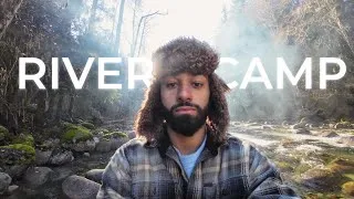 Thumbnail: Solo Winter River Camp With My Dog