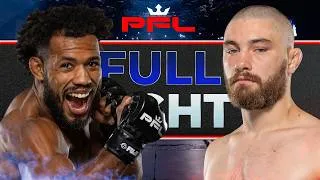 Thumbnail: WHAT A SHOWDOWN! | Jonathan Martin v Wilson Lopshire | Full Fight | PFL Charlotte