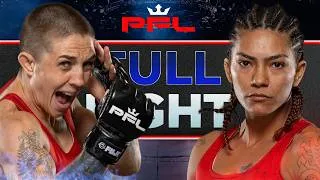 Thumbnail: NO ESCAPE! | Cheyanne Bowers v Elora Dana | Full Fight | PFL Charlotte
