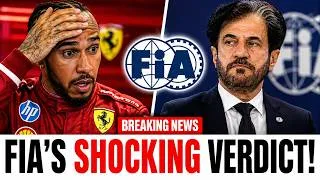 Thumbnail: 🚨 FIA FINALLY Breaks Silence on Lewis Hamilton — The Entire F1 Paddock Is STUNNED!