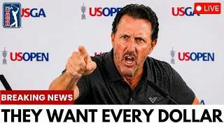 Thumbnail: PGA Tour BOMBSHELL: LIV Demands Mickelson Forfeit Millions or Face Lawsuit