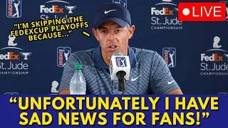 Thumbnail: 🚨 OMG! URGENT! RORY MCILROY JUST ANNOUNCED HE COULD WITHDRAW FROM THE FEDEXCUP PLAYOFFS!