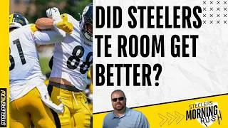 Thumbnail: Did Steelers TE Room Get Better? | Steelers Morning Rush
