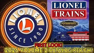 Thumbnail: LIONEL TRAINS 2026 Volume 2 Catalog REVIEW! 🚂💨