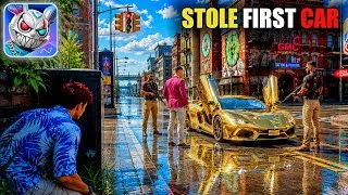 Thumbnail: I STOLE a CAR in Gangstar Mirage City!😱  