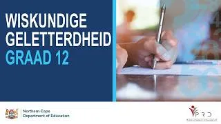 Thumbnail: NC WISKUNIGE GELETTERDHEID GRAAD 12   FINANSIES  GELYKBREEKPUNT [VREASTEL 1]