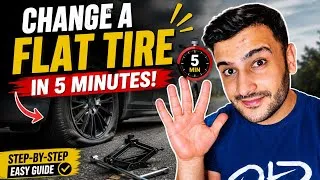 Thumbnail: How to Change a Flat Tire in 5 Minutes (Step-by-Step Guide)