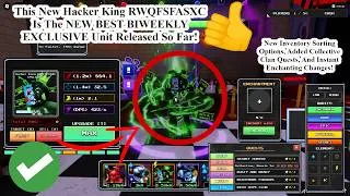 Thumbnail: SHOWCASING THE NEW OP HACKER KING RWQFSFASXC UNIT IN FIVE NIGHTS TD 2! (Quality Of Life Changes Too)
