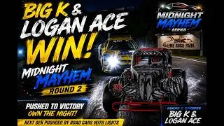 Thumbnail: 🔥 BIG K & LOGAN ACE WIN MIDNIGHT MAYHEM! | Round 2 at Lime Rock