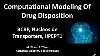 Thumbnail: BCRP, Nucleoside Transporters, hPEPT1 || Computational Modeling Of Drug Disposition #pharmalessons