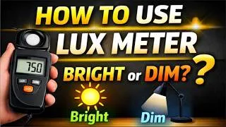 Thumbnail: What is a Lux Meter? Full Explanation #pharma #lux