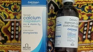 Thumbnail: CALCIMAX + SUSPENSION, CALCIUM MAGNESIUMS, ZINC & VITAMIN D3 , USE, DOSE, SIDE EFFECTS, BENGALI REVI