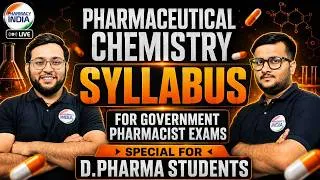 Thumbnail: Pharmaceutical Chemistry Syllabus Discussion For Gov. Pharmacist Exam #chemistry #dpharma #bteup
