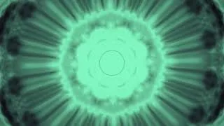 Thumbnail: Onyx & Aqua Mirrored Mandala — 4K 2 Hour Screensaver Loop