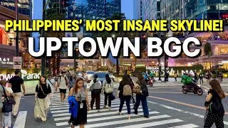 Thumbnail: Uptown BGC at Night Will Blow Your Mind 🇵🇭 PHILIPPINES’ Most INSANE Skyline in Manila 2026 Walk