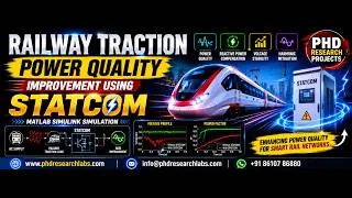 Thumbnail: Railway Traction Power Quality Improvement Using STATCOM – MATLAB Simulink Simulation