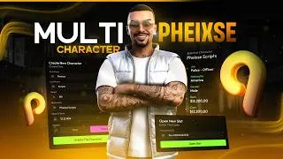 Thumbnail: FiveM Multicharacter | Modern, Cinematic | Fully Customizable