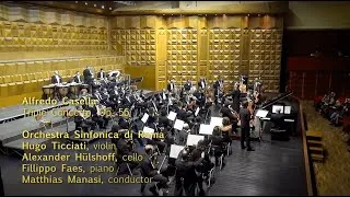 Thumbnail: Hugo Ticciati | Alexander Hülshoff | Filippo Faes I Matthias Manasi | Orchestra Sinfonica di Roma