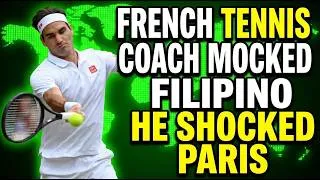 Thumbnail: FRENCH TENNIS COACH MOCKED FILIPINO FOOTWORK – THEN THE UNRANKED TEENAGER SWEPT ROLAND GARROS