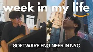 Thumbnail: Week in the Life of an Amazon Software Engineer in NYC | Meeting New Team, Preparing for Oncall